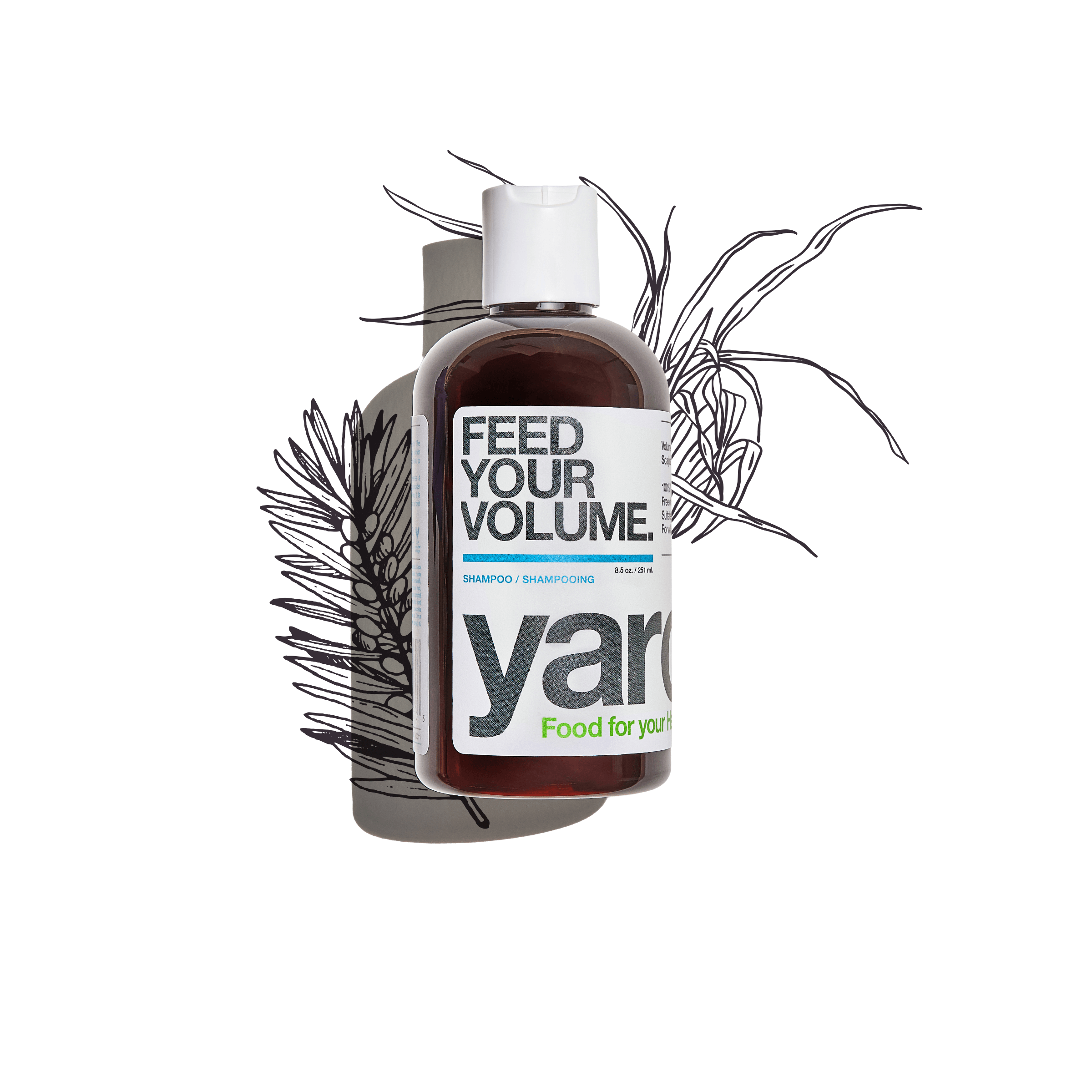 Feed Your Roots® Organic Hair Mousse, Volume Enhancer, Vegan - Yarok  Plant-Based Beauty